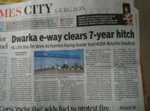 DWARKA E WAY CLEARS 7 YEAR HITCH